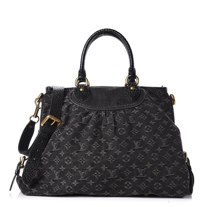 Louis Vuitton Denim Neo Cabby GM Black 1 of 11