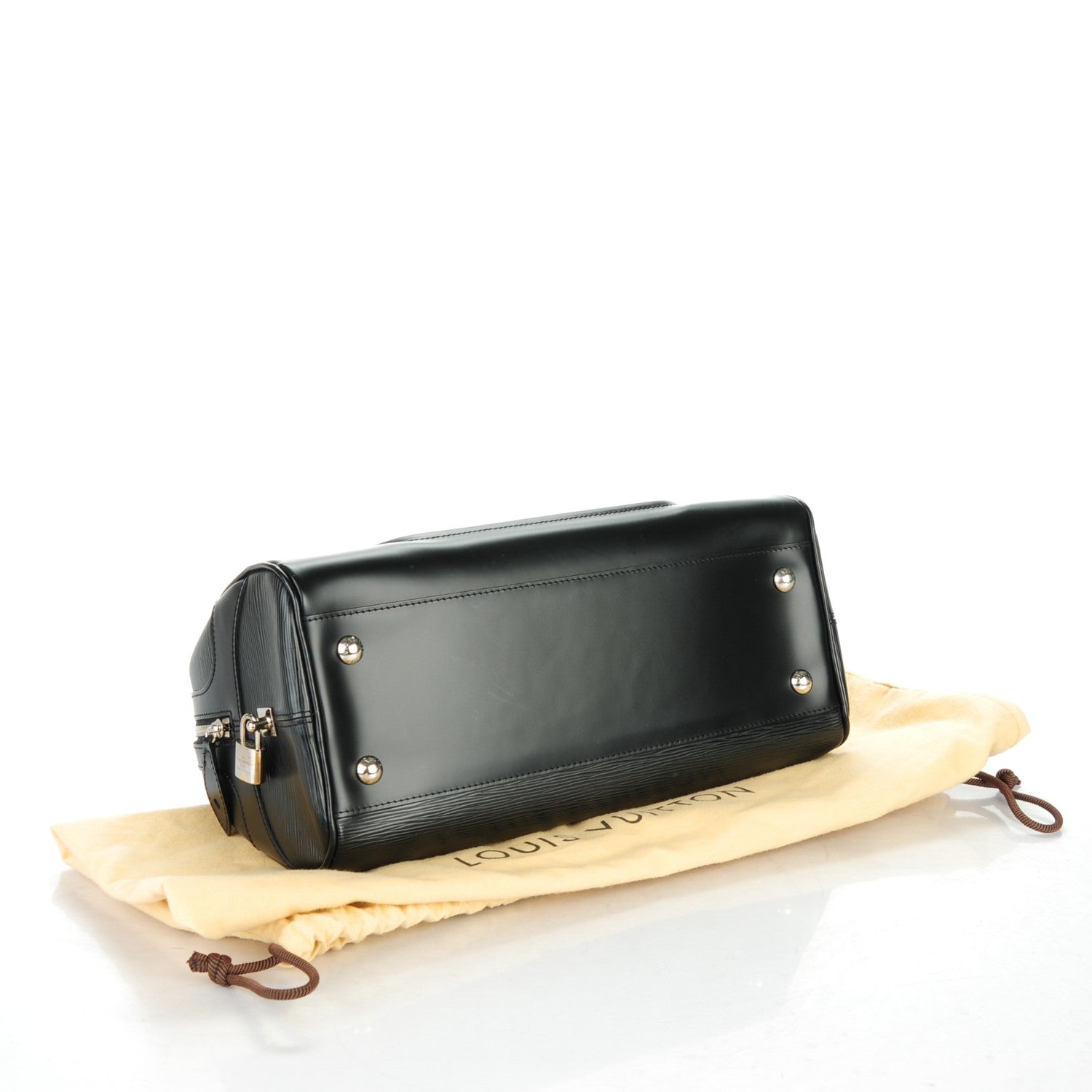 Louis Vuitton Epi Bowling Montaigne GM Black 4 of 8