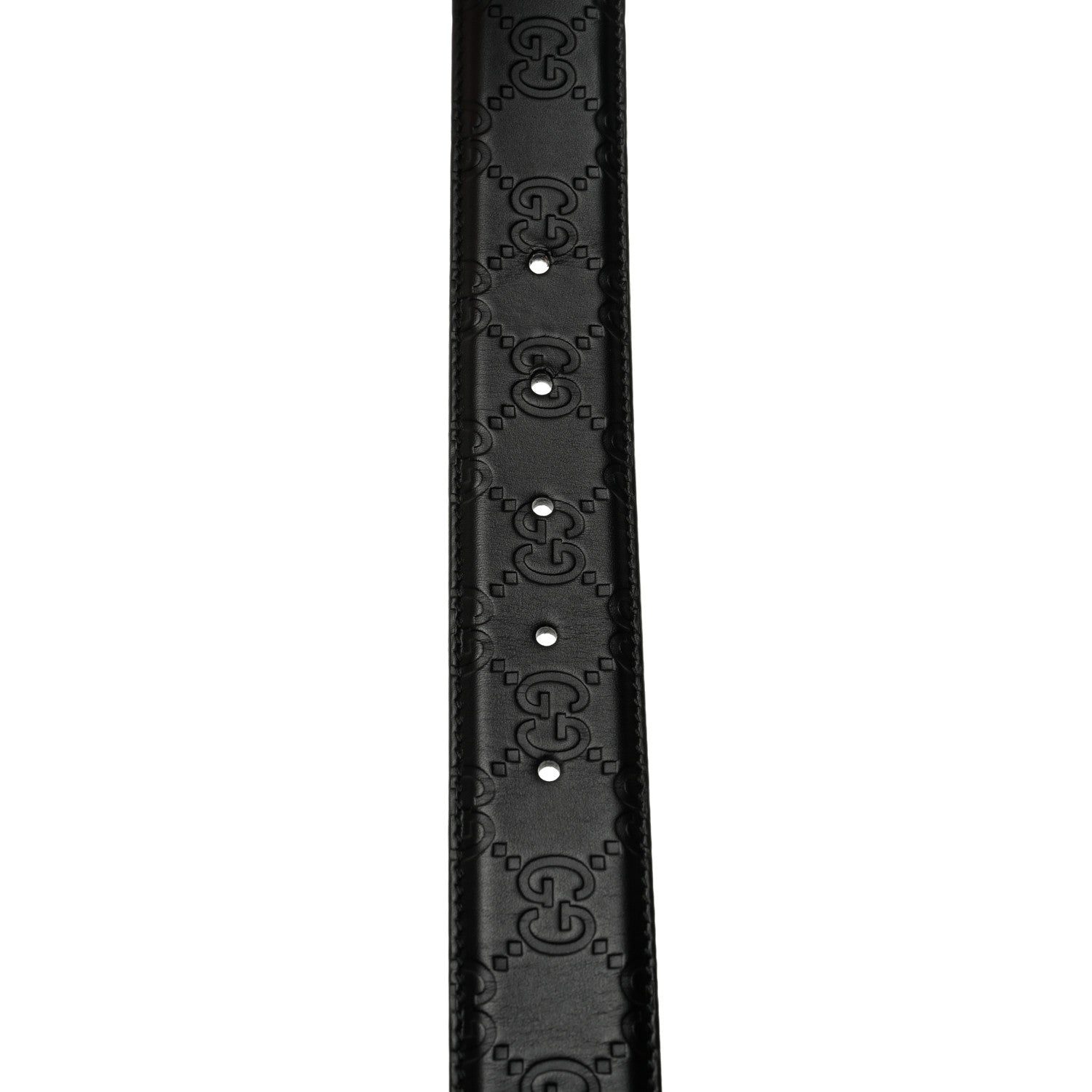 Gucci Guccissima Signature Belt 90 36 Black 3 of 8