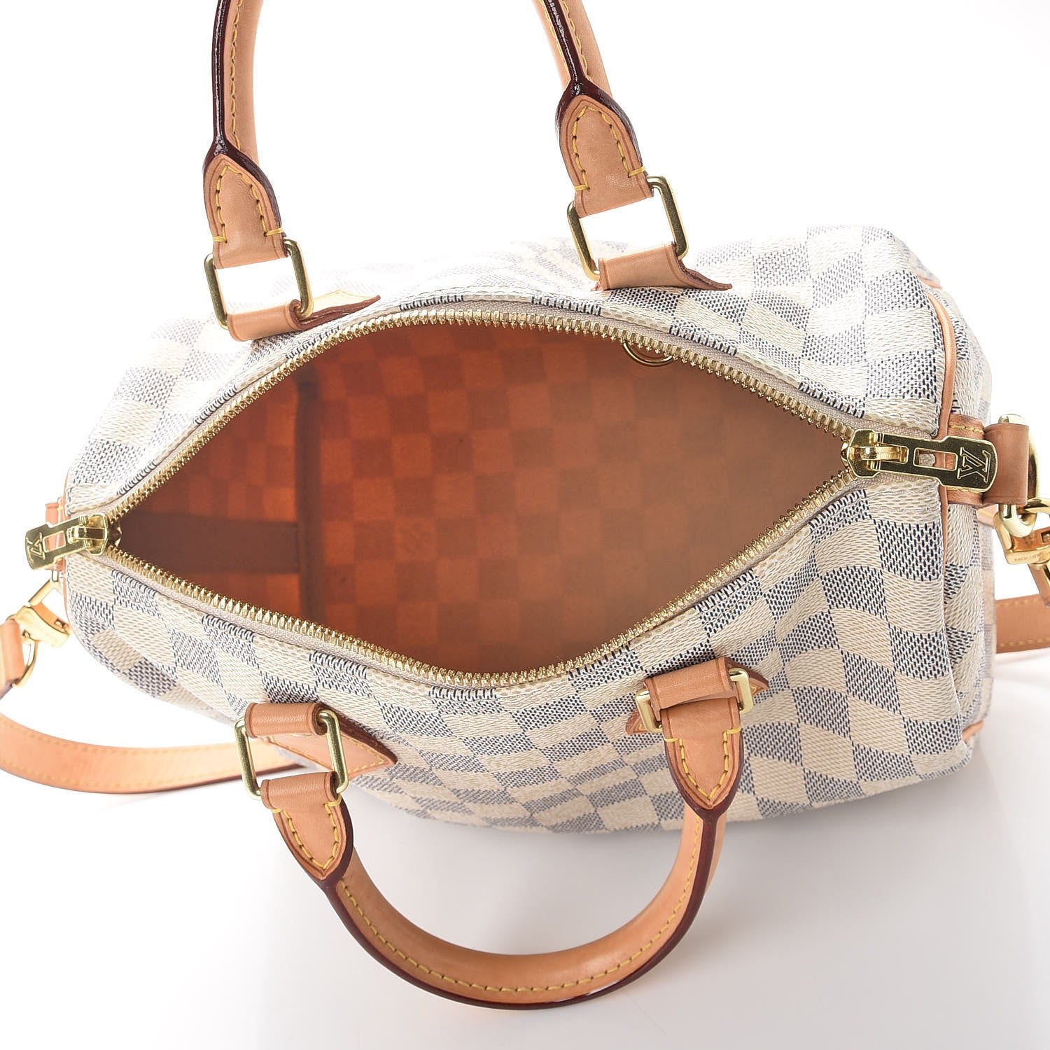 Louis Vuitton Damier Azur Speedy Bandouliere 25 6 of 16