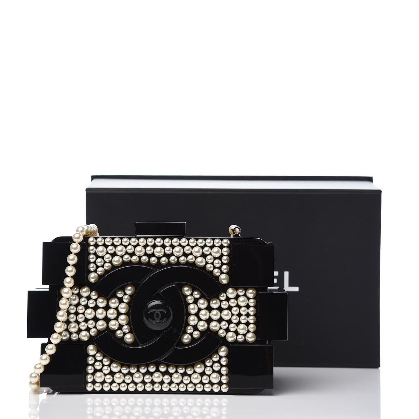 Pearl Boy Brick Lego Clutch Black