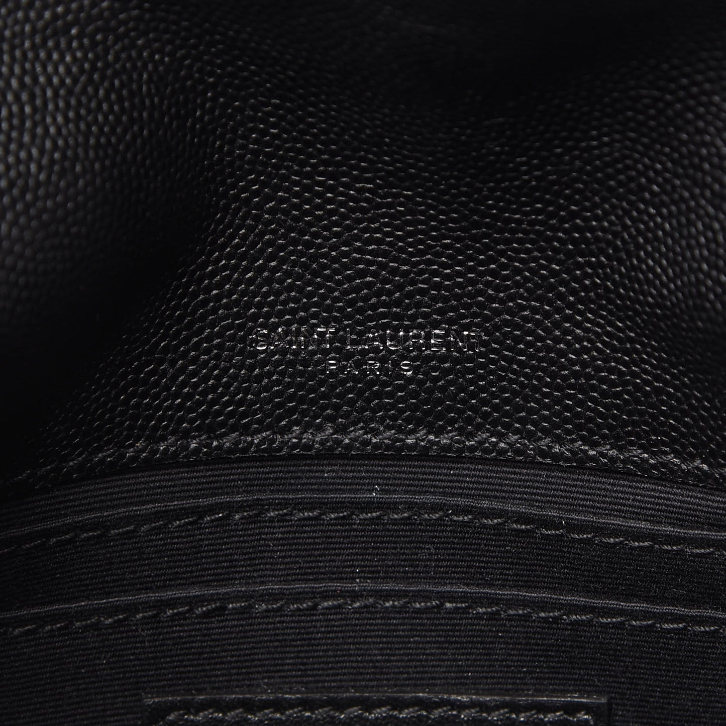 Grain De Poudre Monogram Toy West Hollywood Fold-Over Bag Black