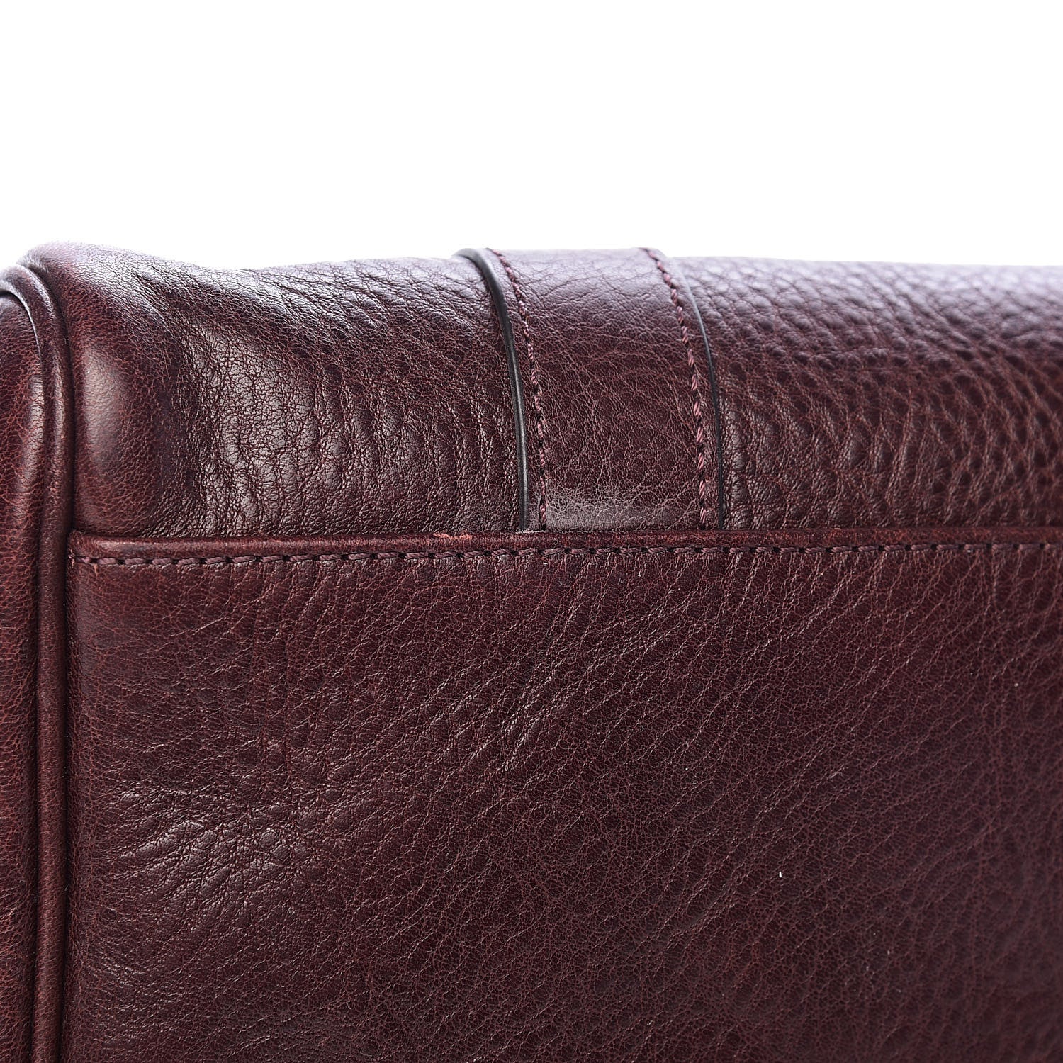 Mulberry Vegetable Tanned Calfskin Small Bayswater Oxblood 14 of 21