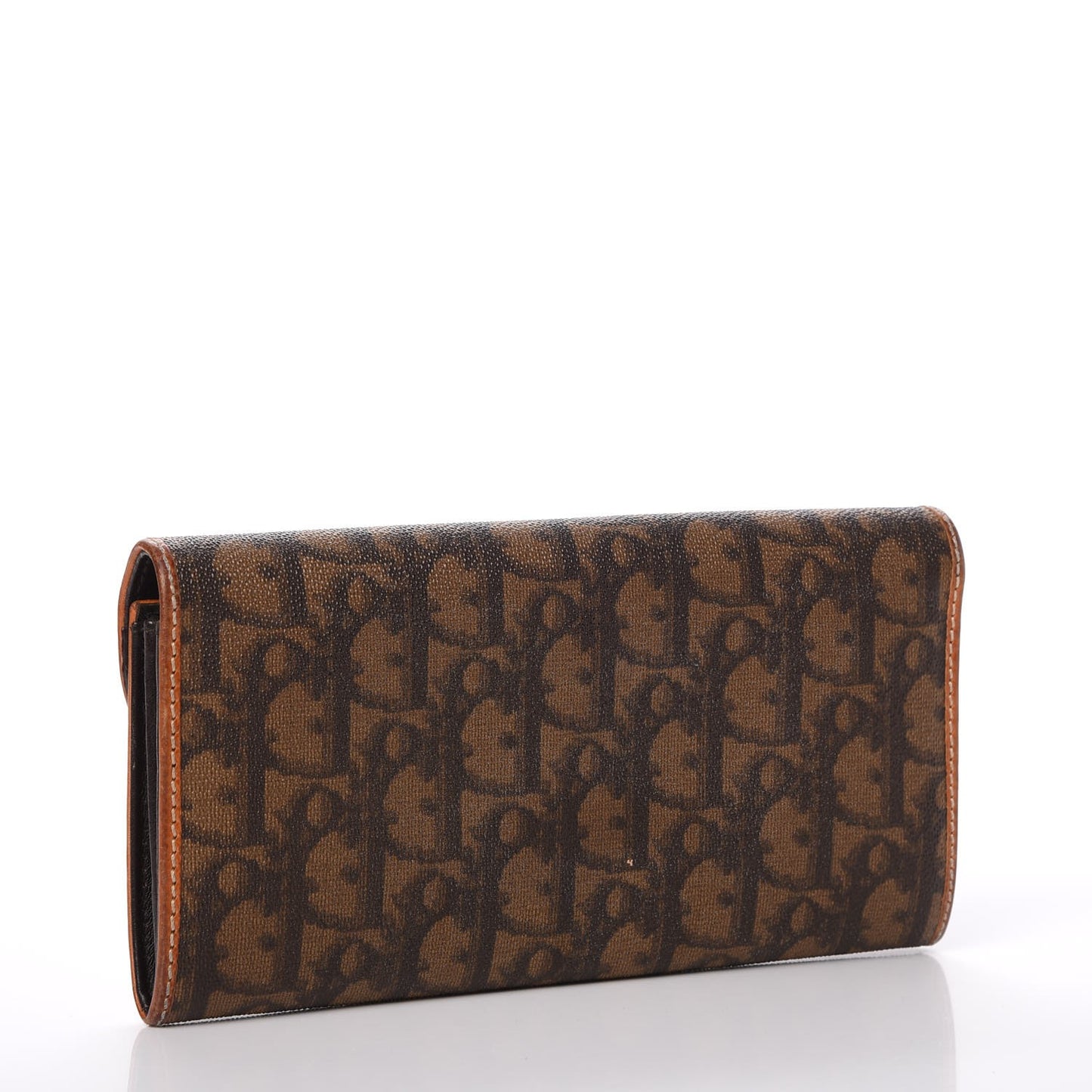 Monogram Trotter Romantique Heart Charm Wallet Light Brown