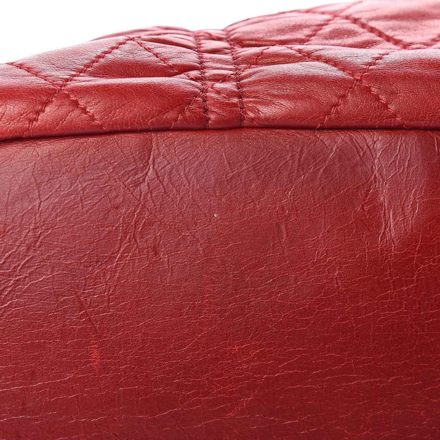 Chanel Lambskin Quilted Sharpei Flap Red 12 of 13