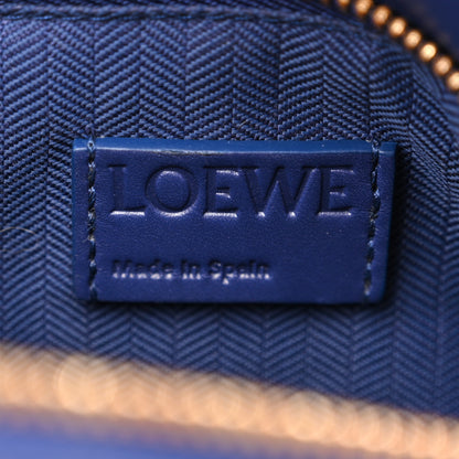 Loewe Satin Calfskin Monochrome Small Puzzle Edge Bag Navy 6 of 14