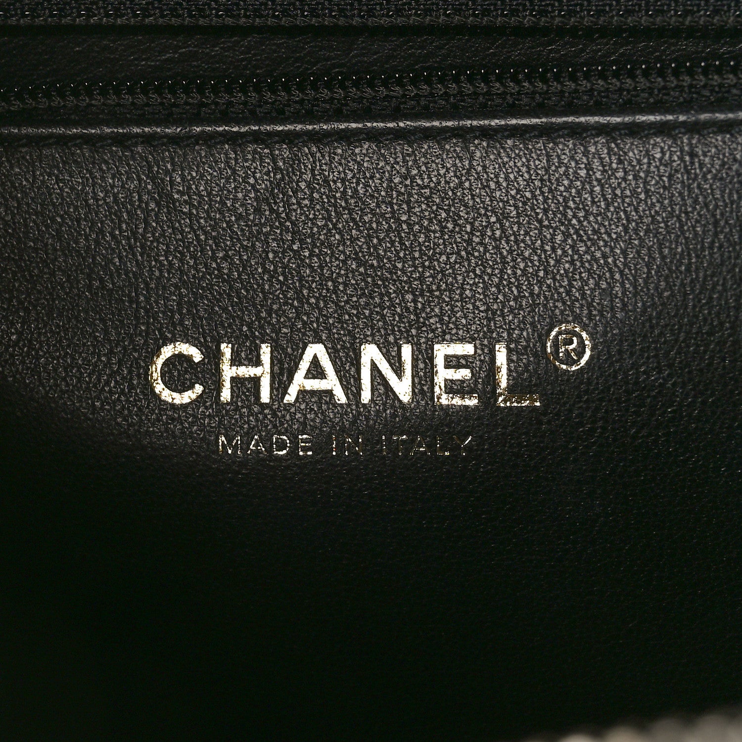 Chanel Caviar Quilted Medium CC Filigree Vanity Case Black 6 of 10