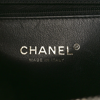 Chanel Caviar Quilted Medium CC Filigree Vanity Case Black 6 of 10