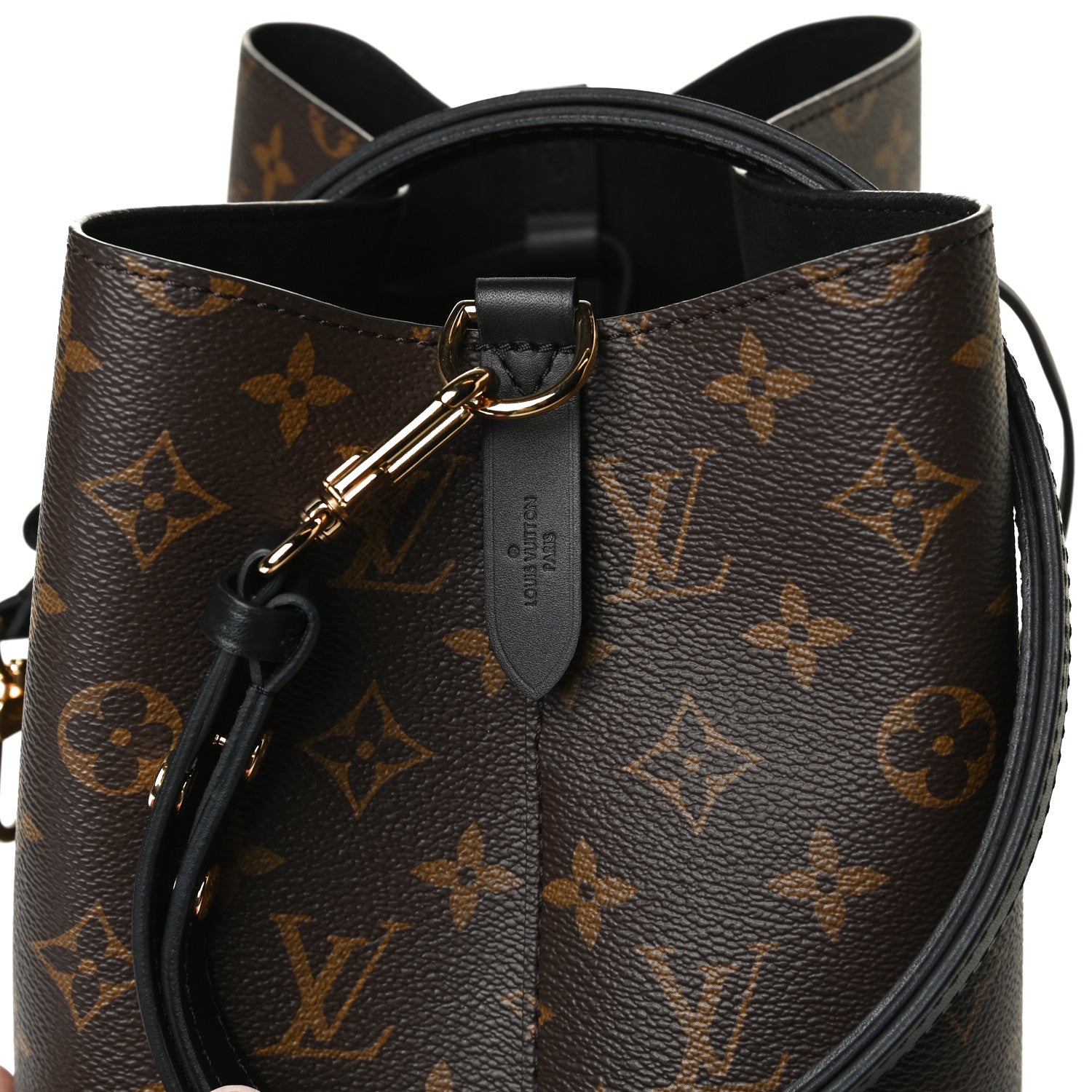 Louis Vuitton Monogram Neonoe MM Black 6 of 12
