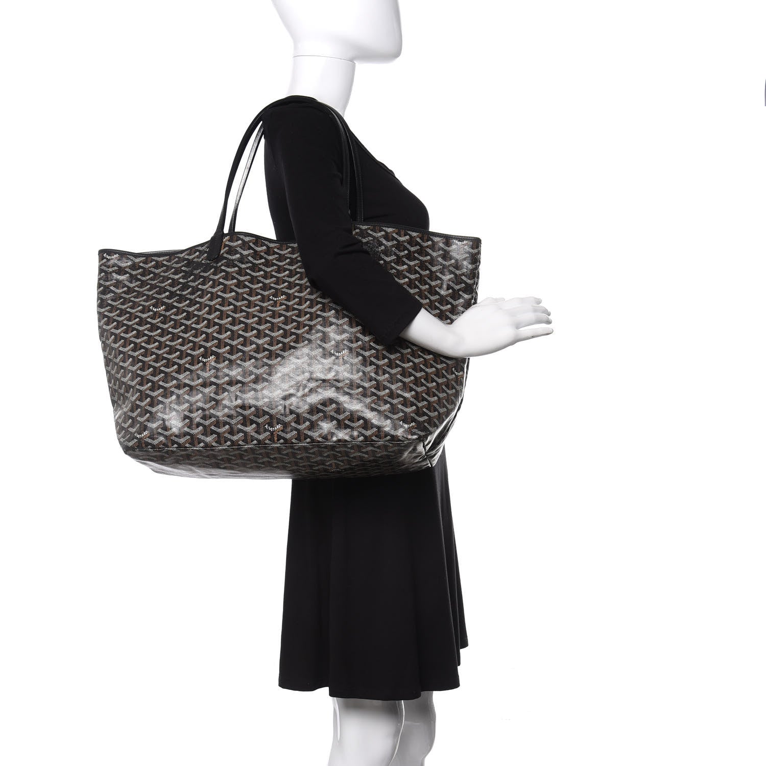 Goyard Goyardine Saint Louis GM Black 2 of 10