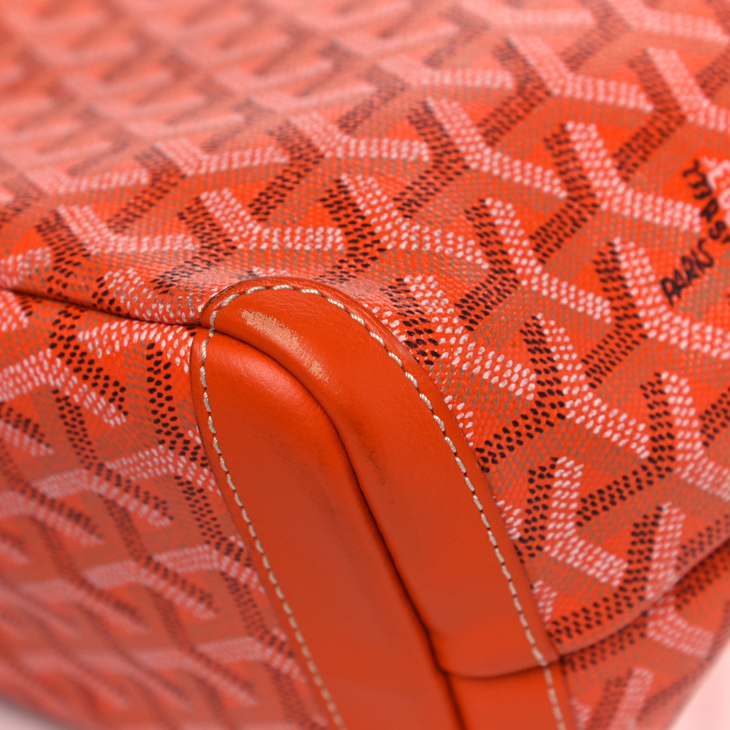 Goyard Goyardine Artois PM Orange 10 of 14