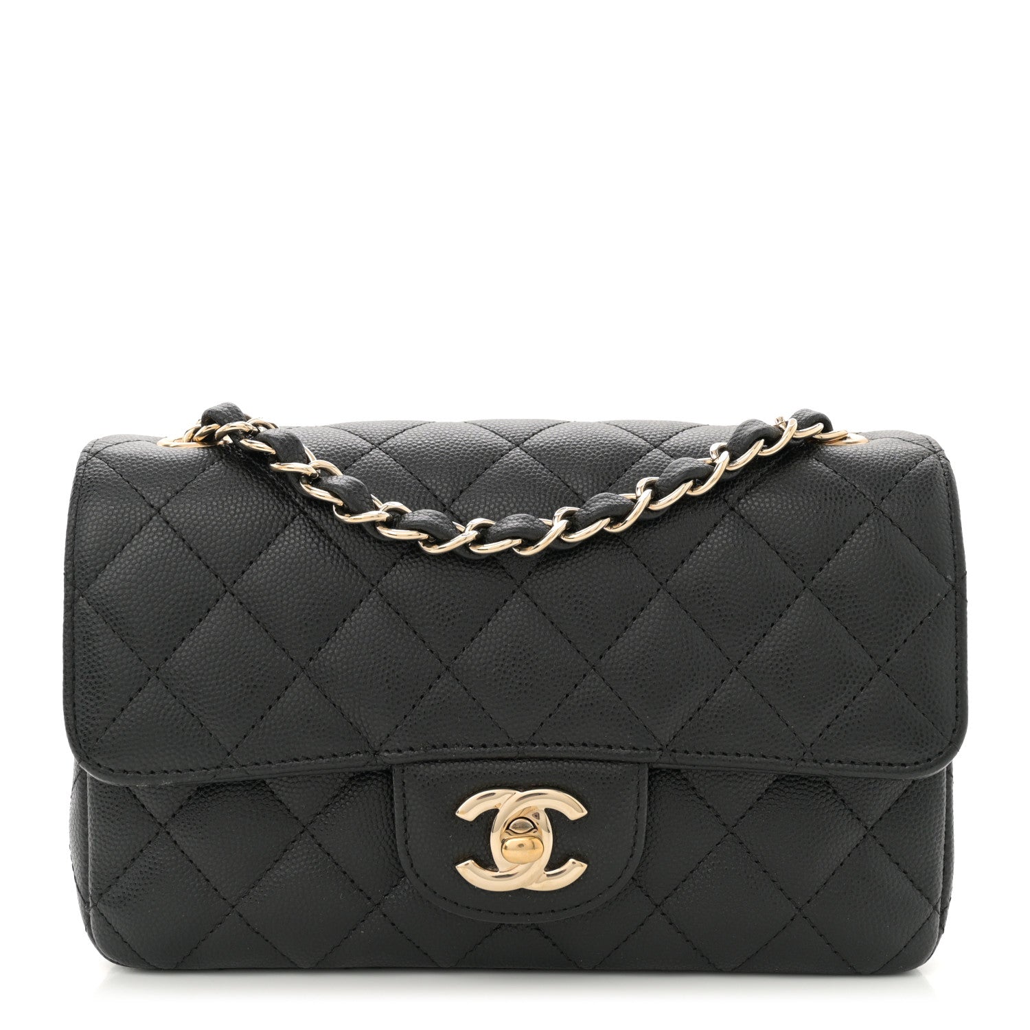 Chanel Caviar Quilted Mini Rectangular Flap Black 1 of 11