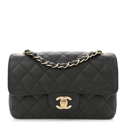 Chanel Caviar Quilted Mini Rectangular Flap Black 1 of 11