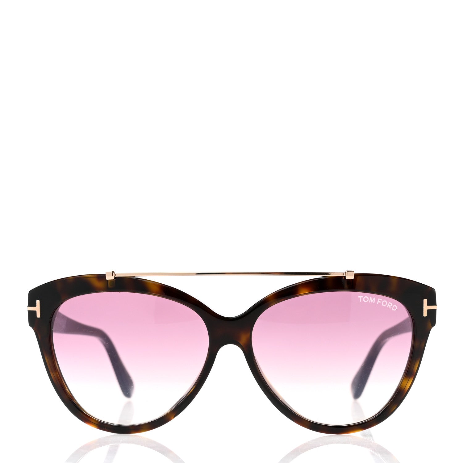 Tom Ford Clip On Sunglasses TF5532 Tortoise 2 of 7