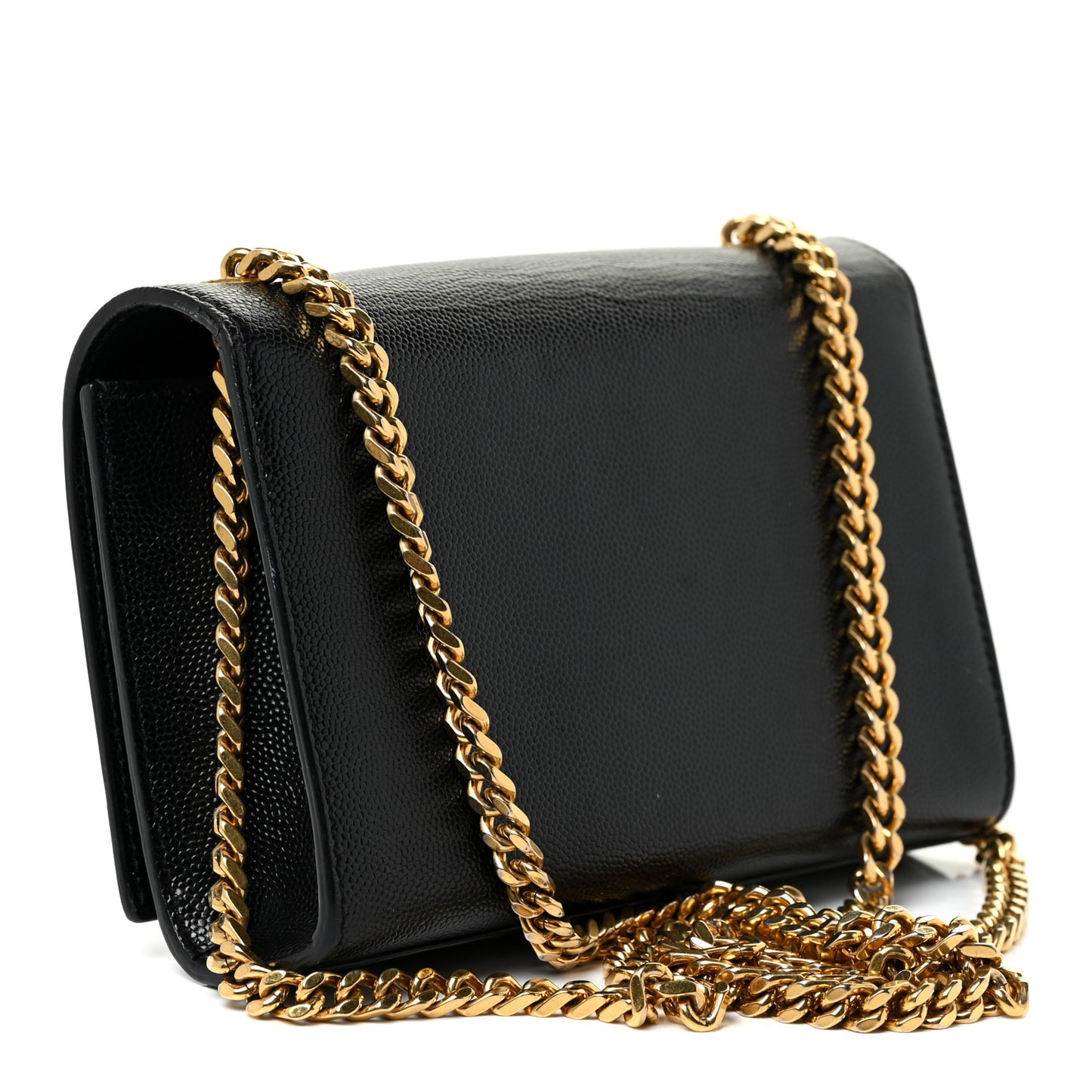Grain De Poudre Small Monogram Kate Satchel Black