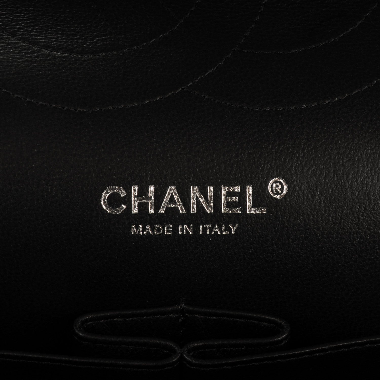 Chanel Lambskin Quilted Jumbo Double Flap So Black 7 of 9