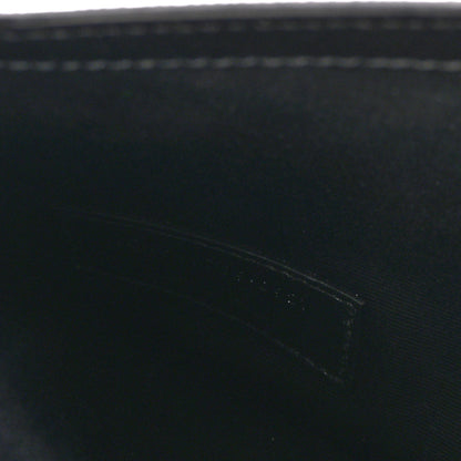 Saint Laurent Grain De Poudre Uptown Pouch Black 8 of 9