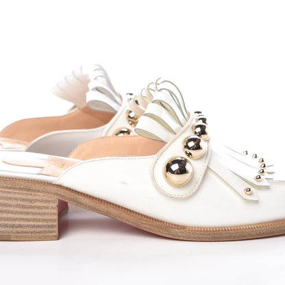 Christian Louboutin Calfskin Octavian Mula 36 Latte 10 of 10