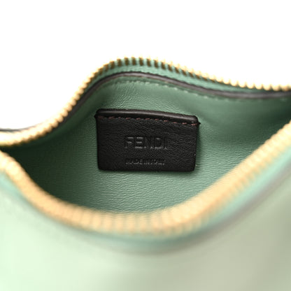 Fendi Vitello Grace New Matte Nano Fendigraphy Hobo Charm Menta 5 of 10