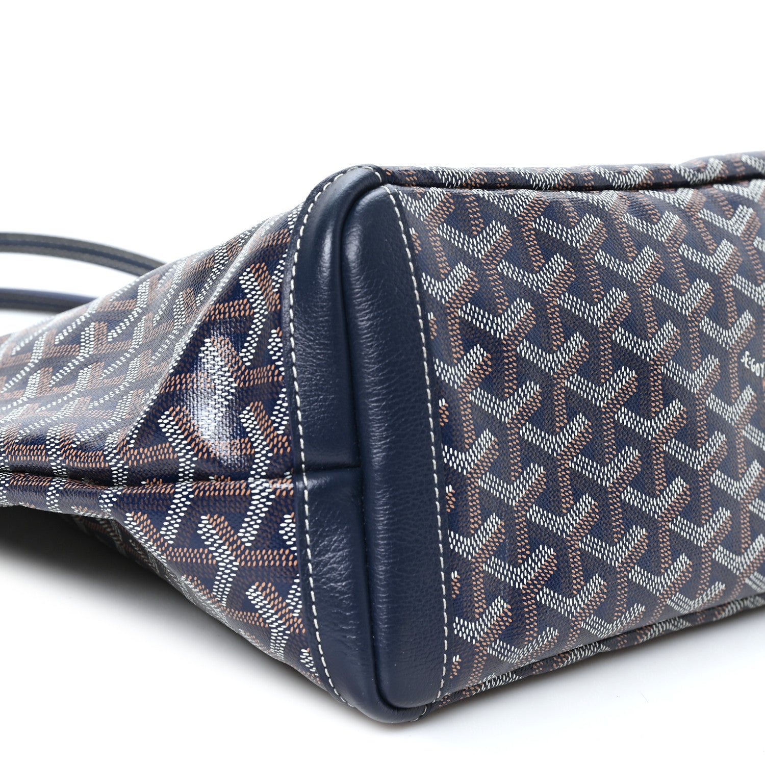 Goyard Goyardine Artois PM Navy 9 of 10