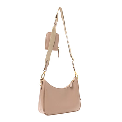 Prada Saffiano Re-Edition 2005 Shoulder Bag Cammeo Beige 3 of 13