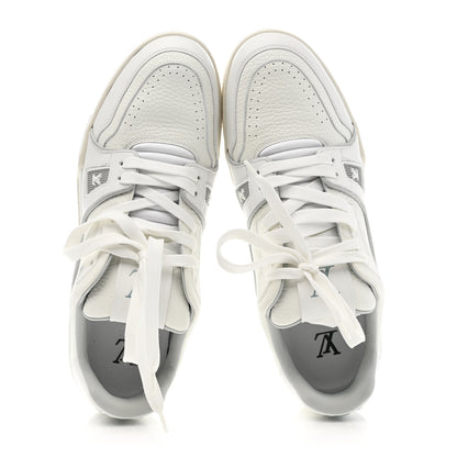 Louis Vuitton Calfskin Mens LV Trainer Sneakers 9 White 2 of 11