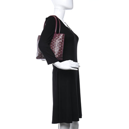 Goyard Goyardine Reversible Mini Anjou Burgundy 2 of 9