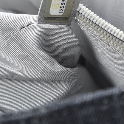 Chanel Denim Quilted Stretch Spirit Messenger Bag 7 of 10