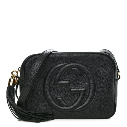 Gucci Pebbled Calfskin Small Soho Disco Bag Black 1 of 11