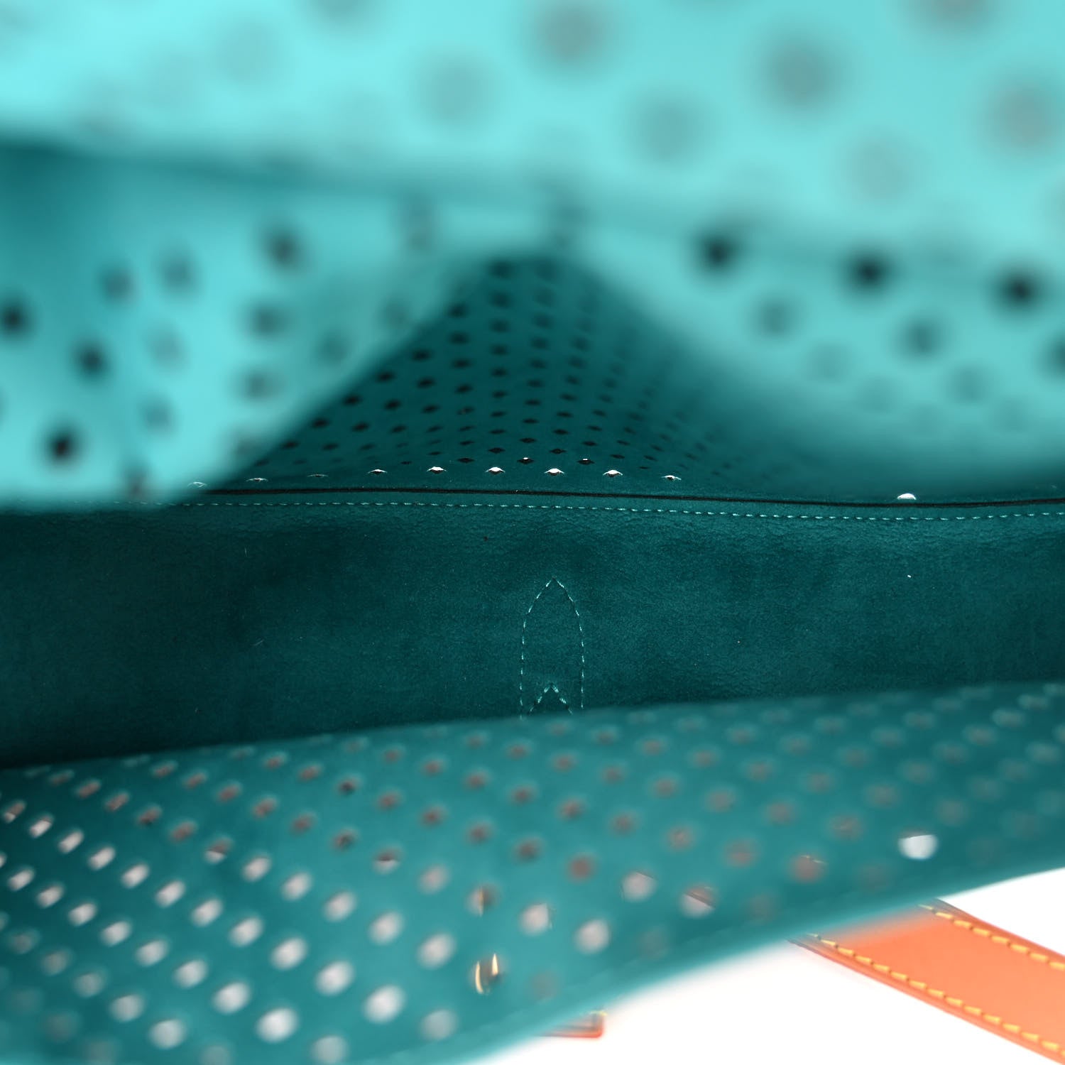 Louis Vuitton Monogram SC Flore Saumur Teal 6 of 10