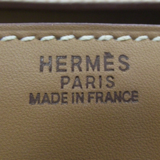 Hermes Chamonix Leather Drag 32 Naturel 10 of 10