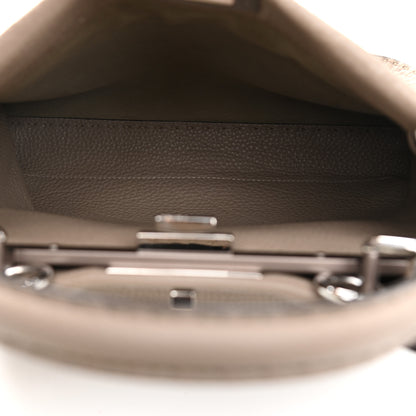 Fendi Cuoio Romano Selleria Medium Peekaboo Iconic Satchel Corda 6 of 8