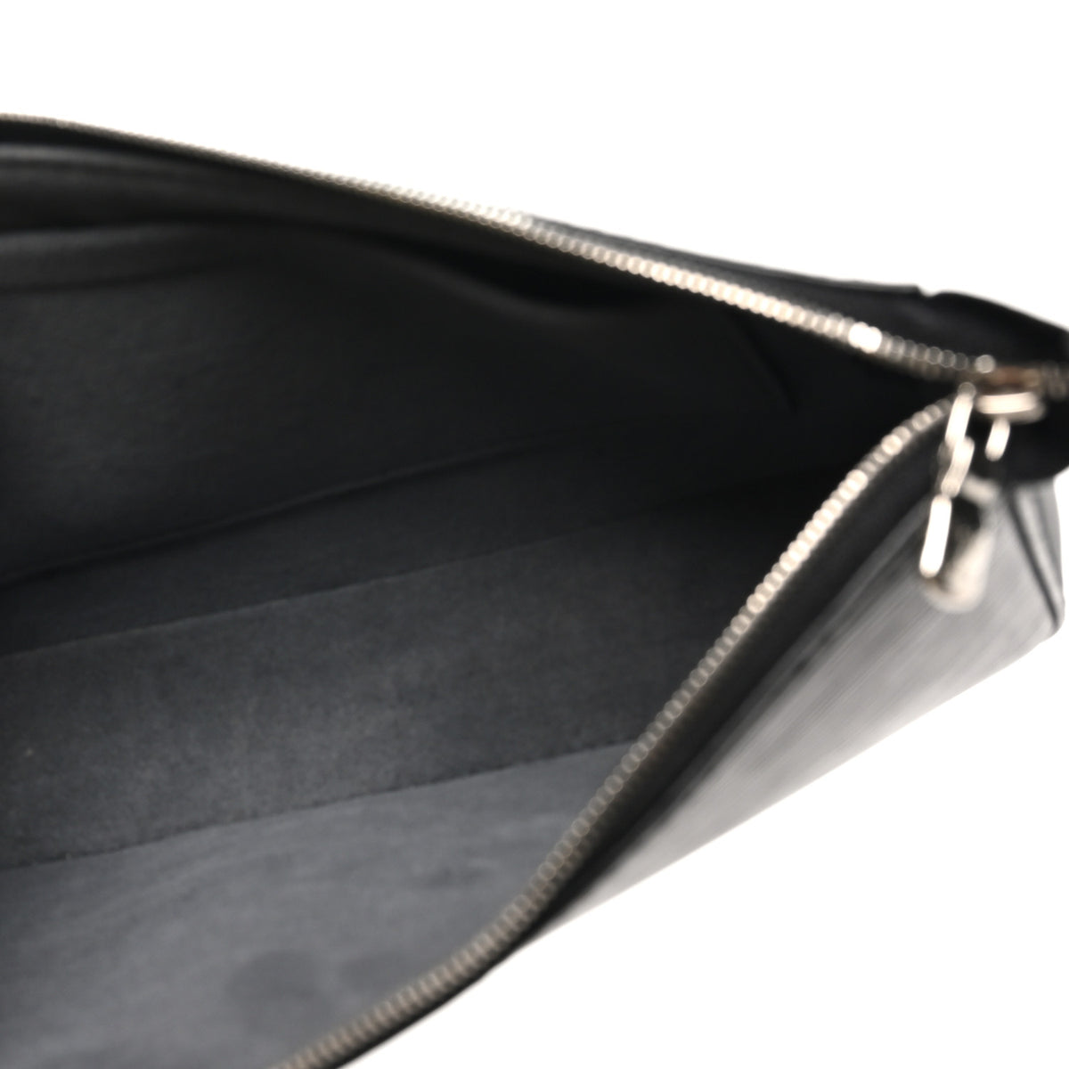 Louis Vuitton Epi Pochette Accessories NM Black 5 of 10