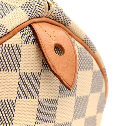 Louis Vuitton Damier Azur Speedy 30 18 of 18