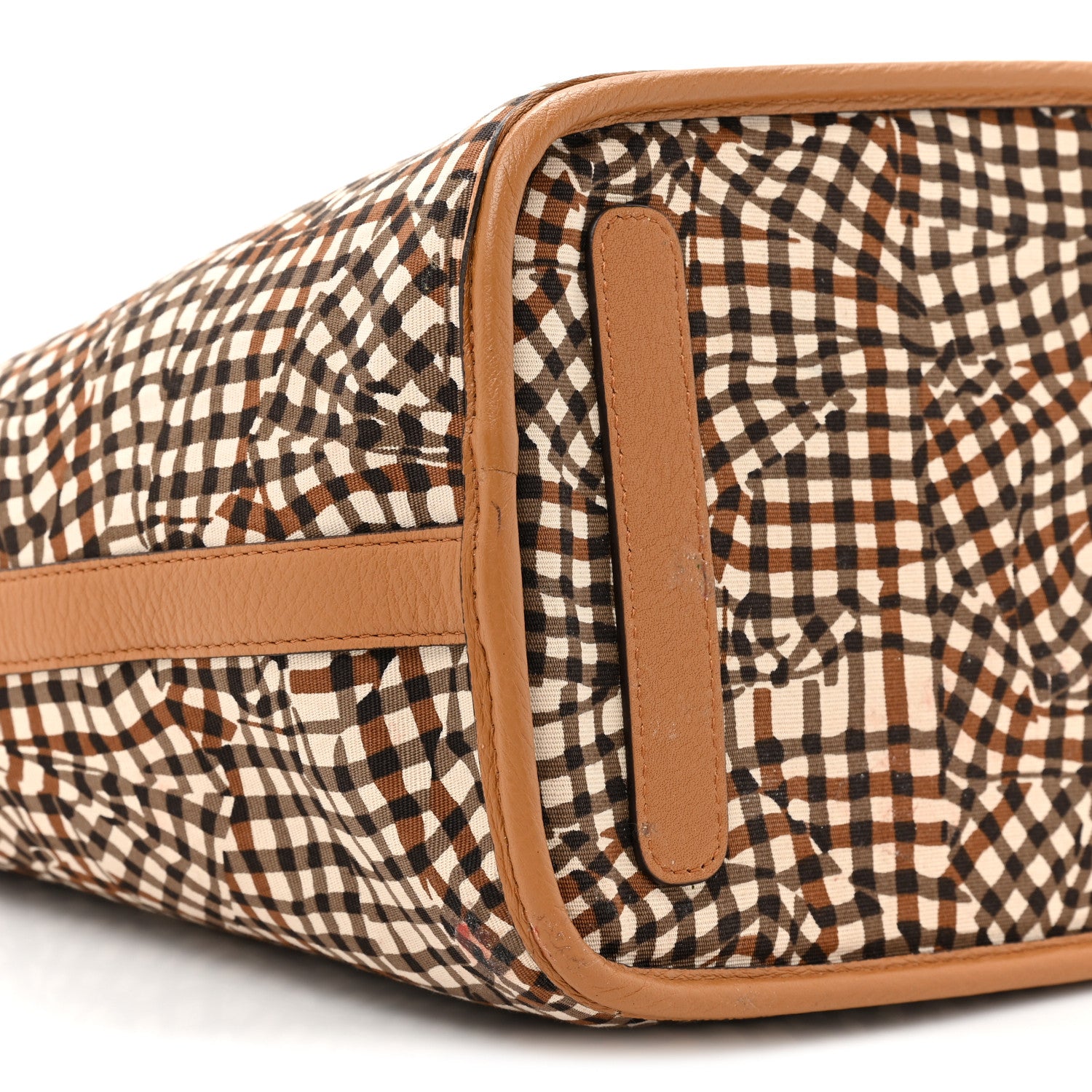 MCM Visetos Medium Liz Reversible Shopper Tote Cognac 16 of 22