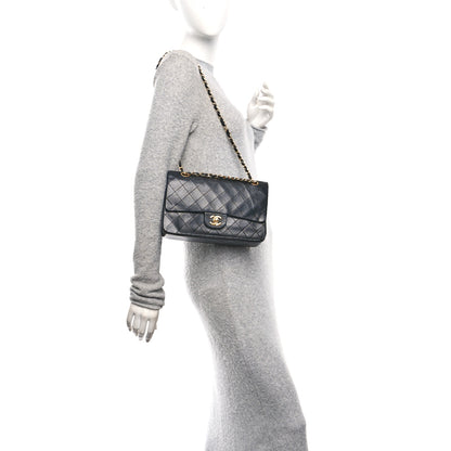 Chanel Lambskin Quilted Small Double Flap Black 2 of 10