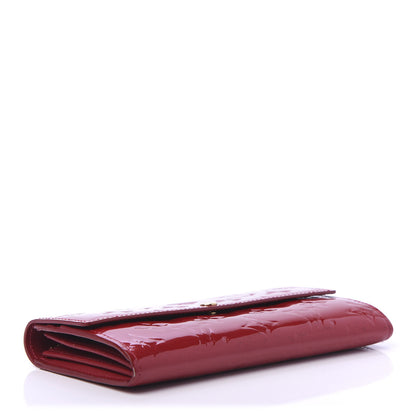 Louis Vuitton Vernis Sarah Wallet Pomme D'Amour 4 of 10
