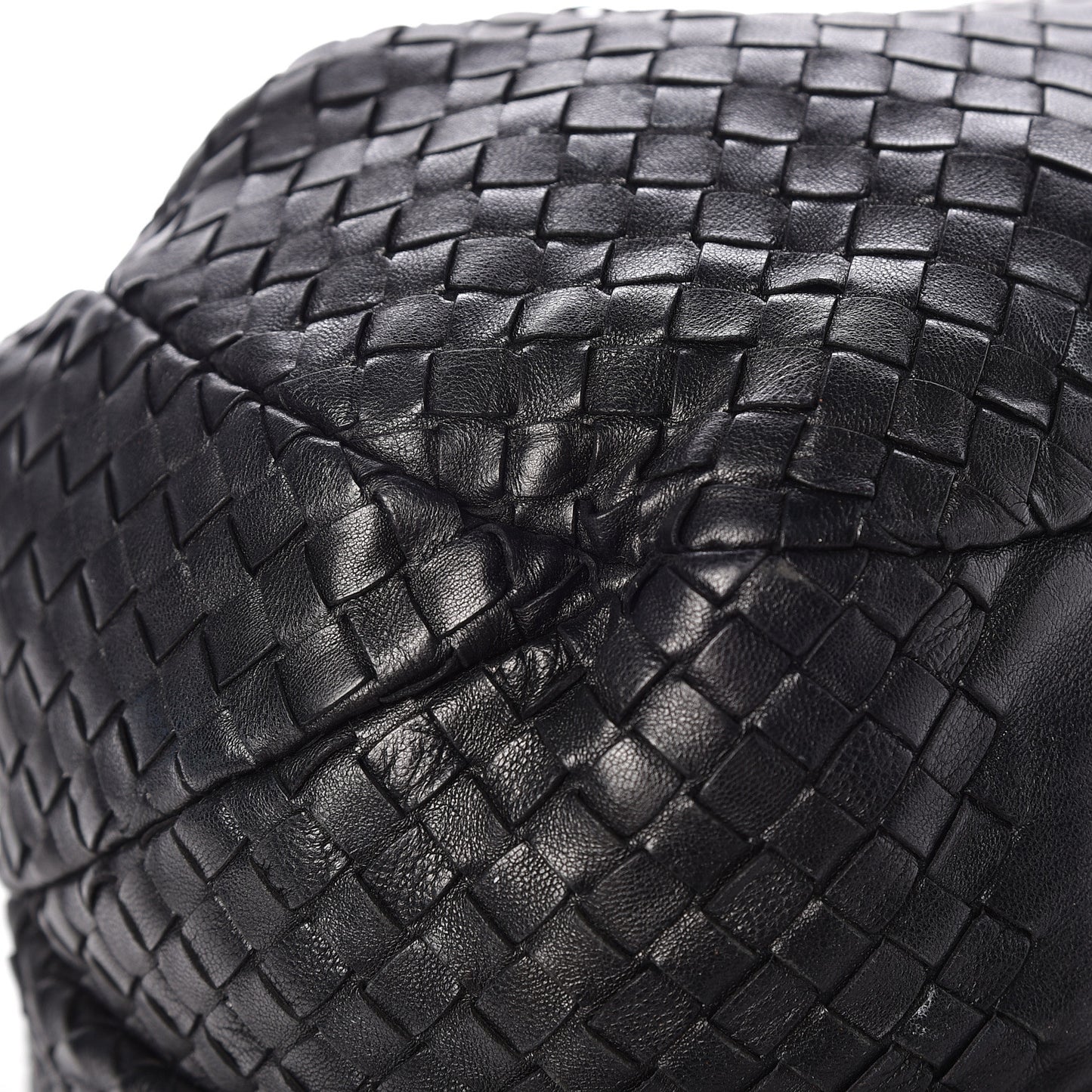 Nappa Intrecciato Large Campana Black