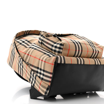 Burberry Vintage Check Jett Backpack Archive Beige 8 of 9