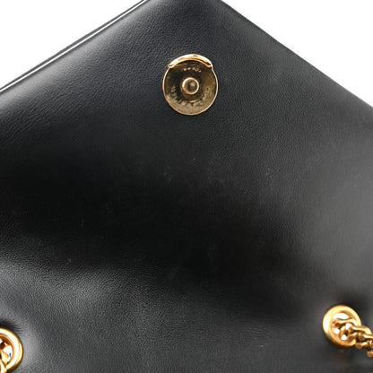 Saint Laurent Calfskin Y Quilted Monogram Small Loulou Chain Satchel Black 11 of 11