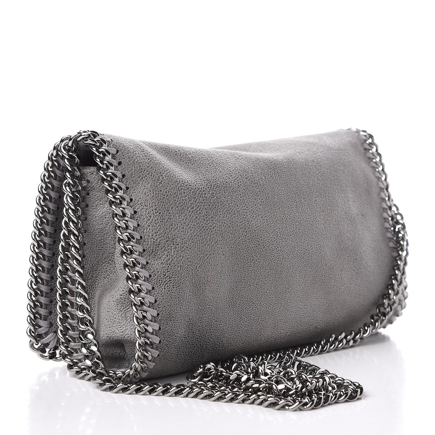 Shaggy Deer Falabella Crossbody Bag Light Grey