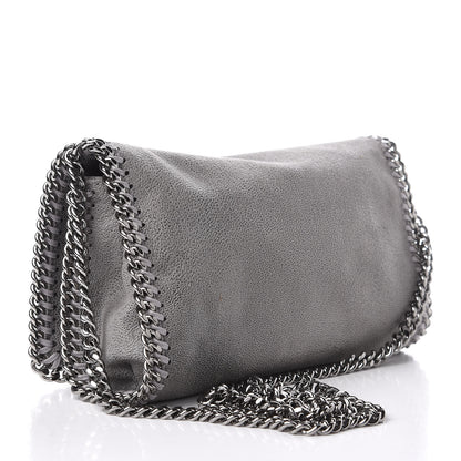 Stella McCartney Shaggy Deer Falabella Crossbody Bag Light Grey 3 of 10
