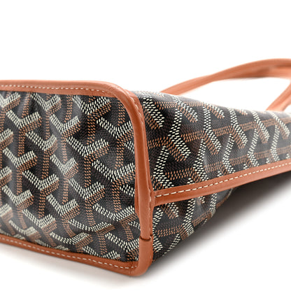 Goyard Goyardine Reversible Mini Anjou Black Gold 17 of 18