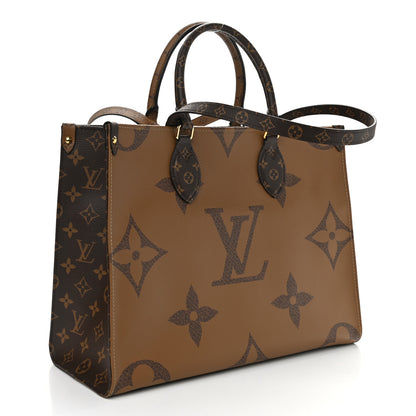 Louis Vuitton Reverse Monogram Giant Onthego MM 3 of 9
