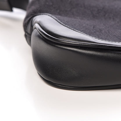 Gucci Denim Monogram Small Jackie O Hobo Black 9 of 10