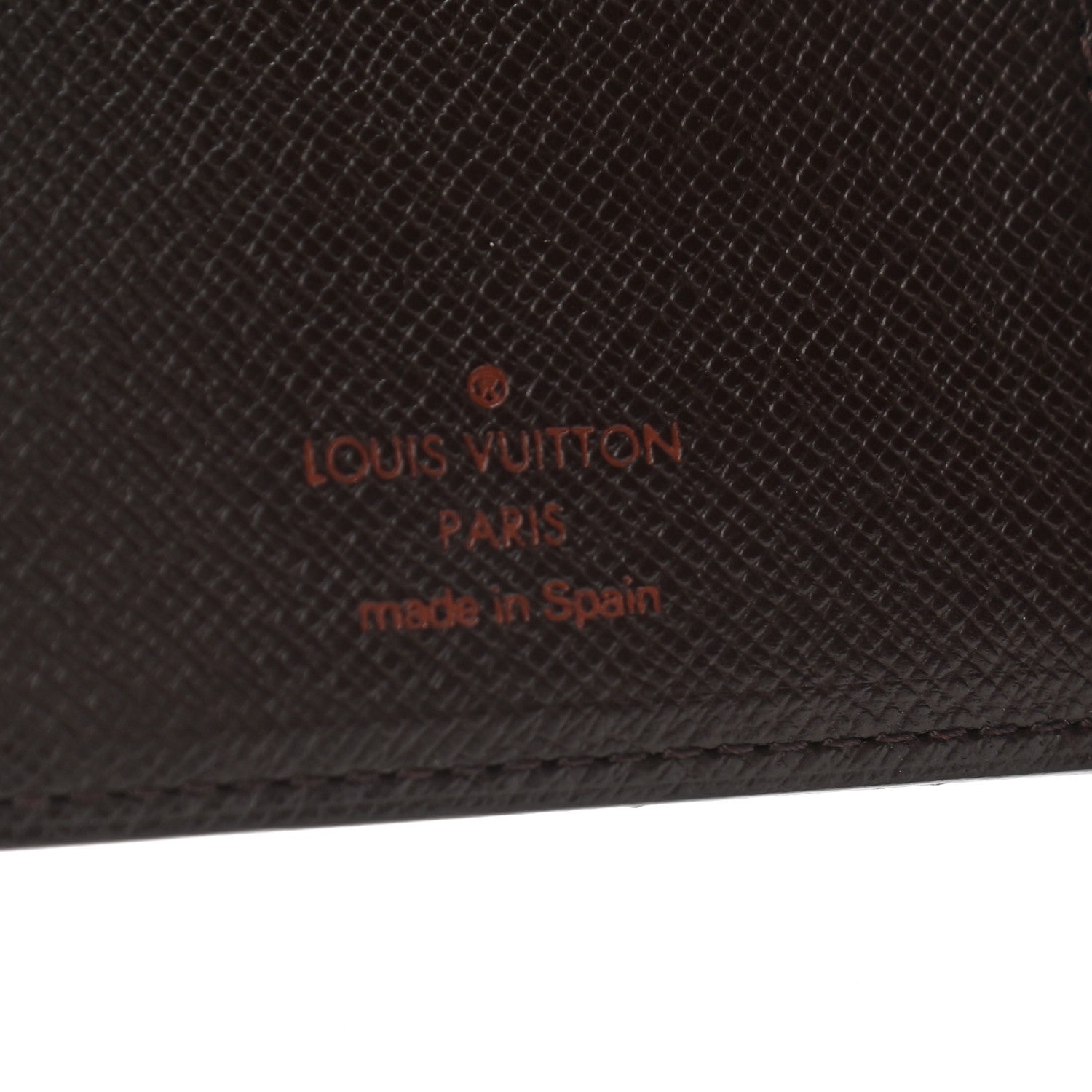 Louis Vuitton Damier Ebene Pocket Agenda Cover 6 of 10