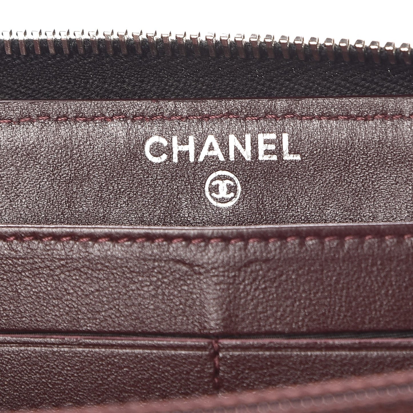 Caviar Quilted Large Gusset Zip Around Wallet Black
