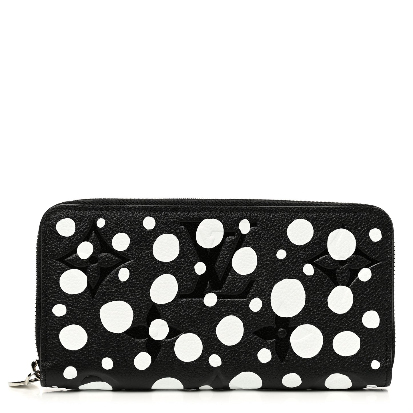 LV X YK Empreinte Zippy Wallet Black White