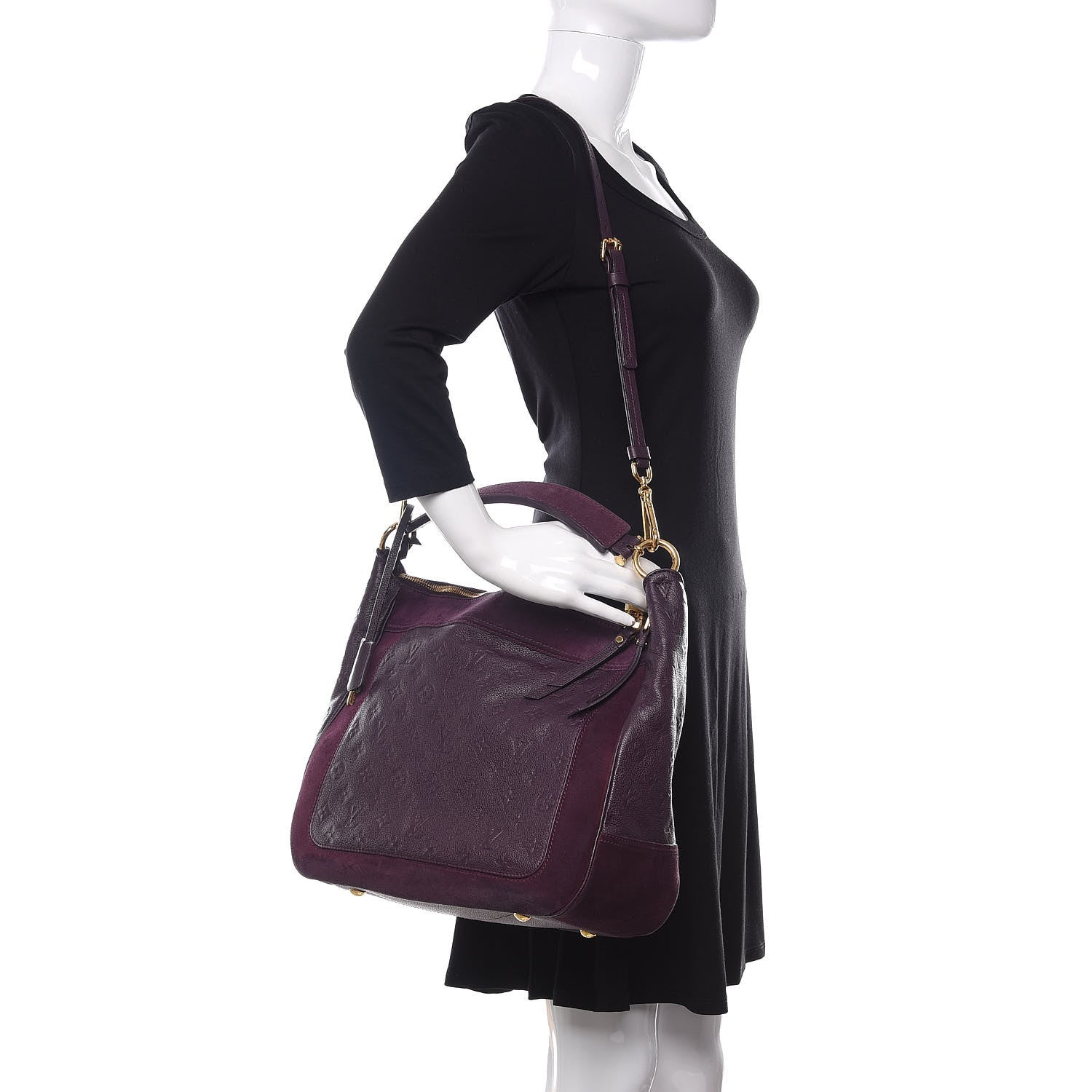 Louis Vuitton Empreinte Suede Audacieuse MM Aube 2 of 13