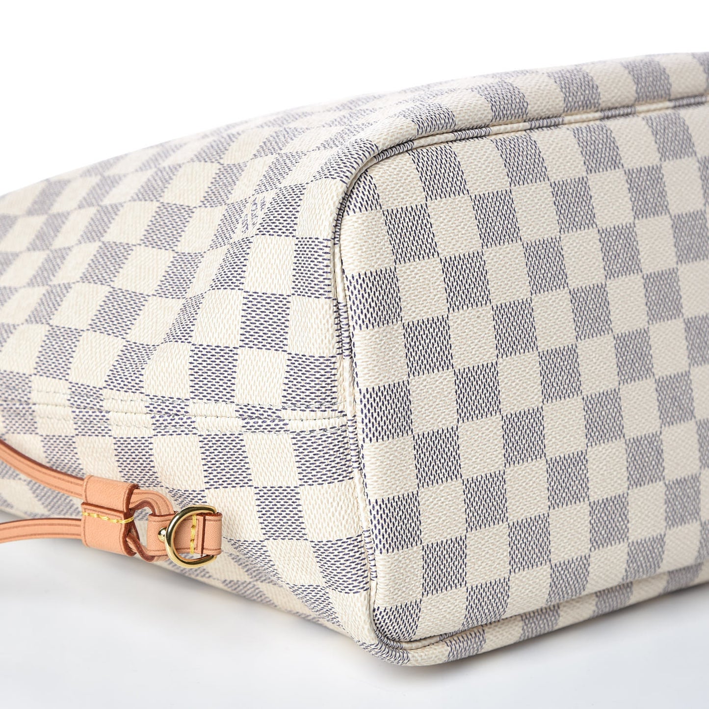 Damier Azur Neo Neverfull MM Rose Ballerine